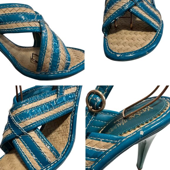 Yves Saint Laurent high heel sandals - Picture 10 of 13